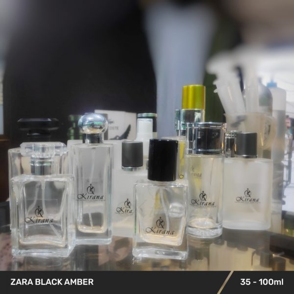 parfum zara black amber